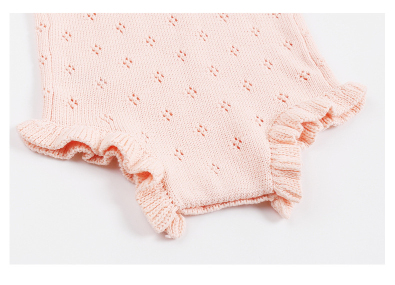 Baby Knitted Vest Wool Jumpsuit Spring And Autumn