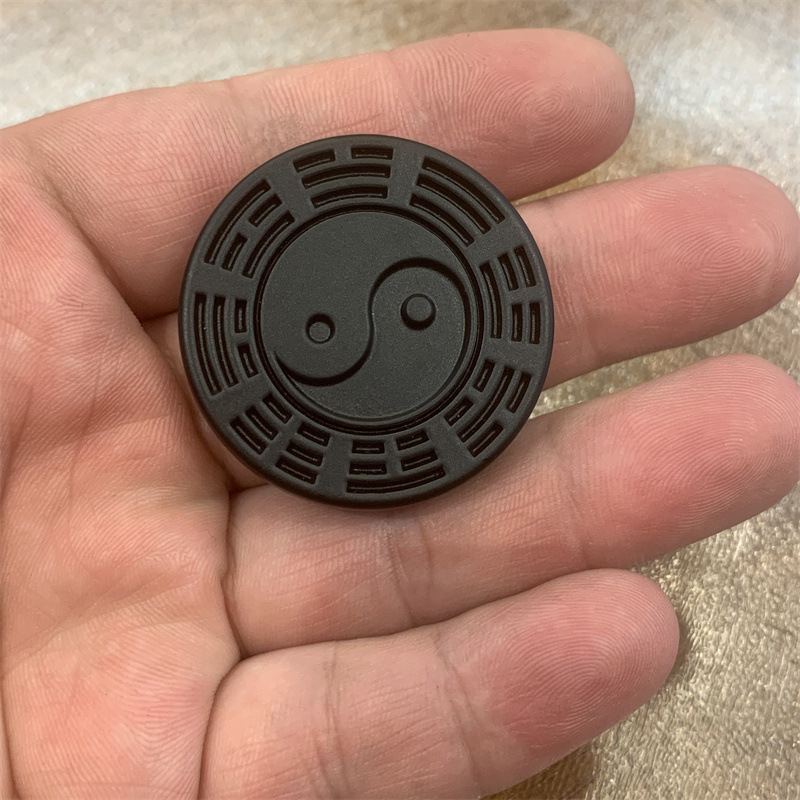 Metal Clacking Coin Stress Relief Toy EDC Fidget Popper For Anxiety Relief - Blind Box Gift For Teens And Adults Satisfying Click Sound Sensory Tool