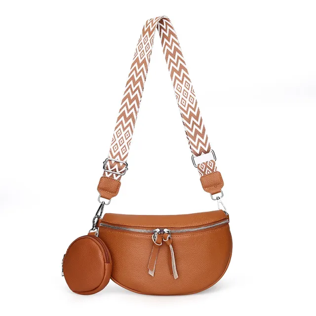 New Fashion Shoulder Leather Women Bag Brown - Shop at LoveMi