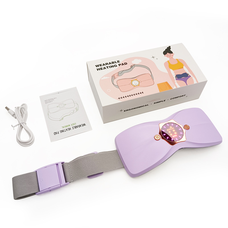 Vibrating Massage Heating Lumbar Support Belt