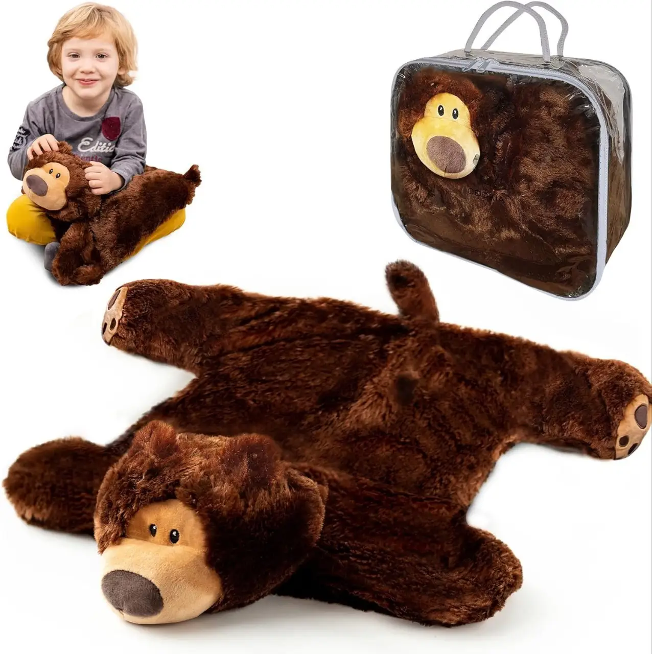 Children's Weighted Animal Knee Bolster Sensory Weighted Blanket