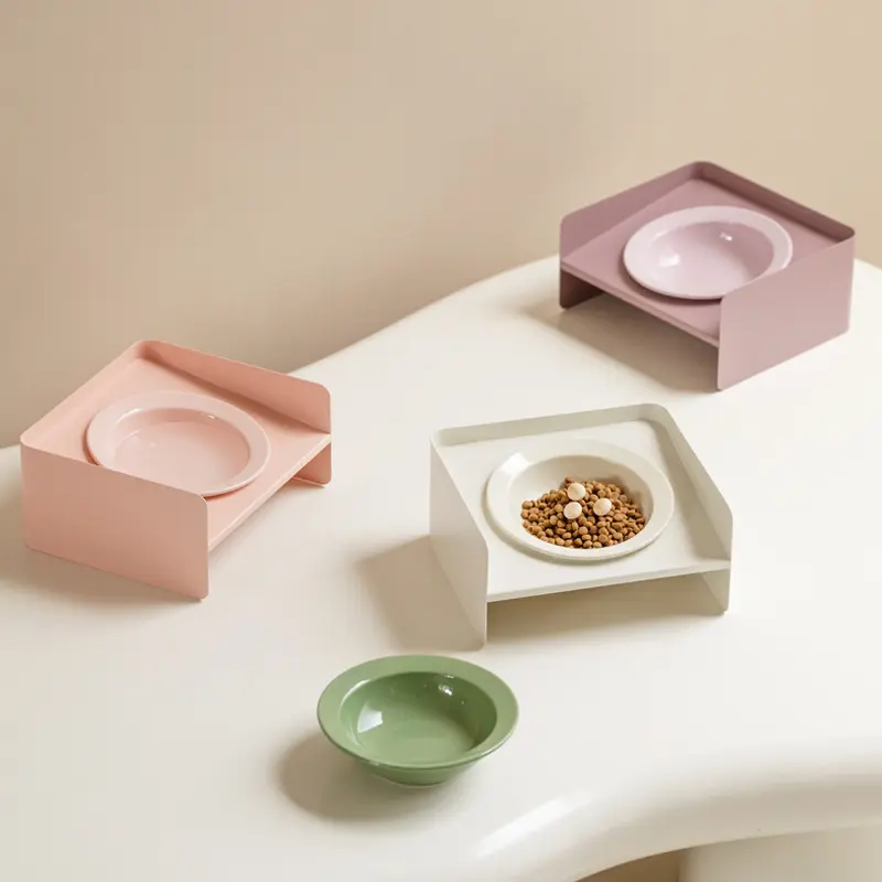 Portable Household Ceramic Pet Bowl