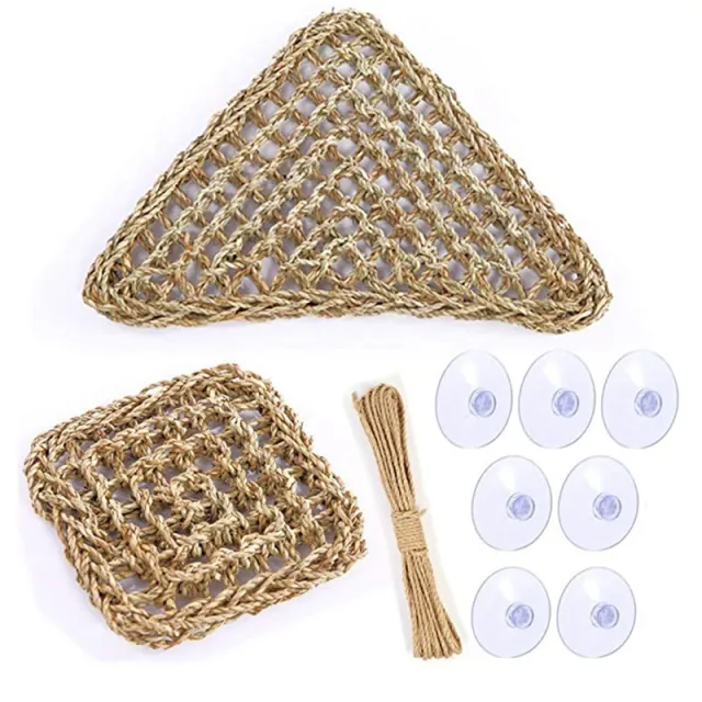 Pet Crawling Mat Lizard Recliner Toy Straw Mattress 18X18Cm - Shop at LoveMi