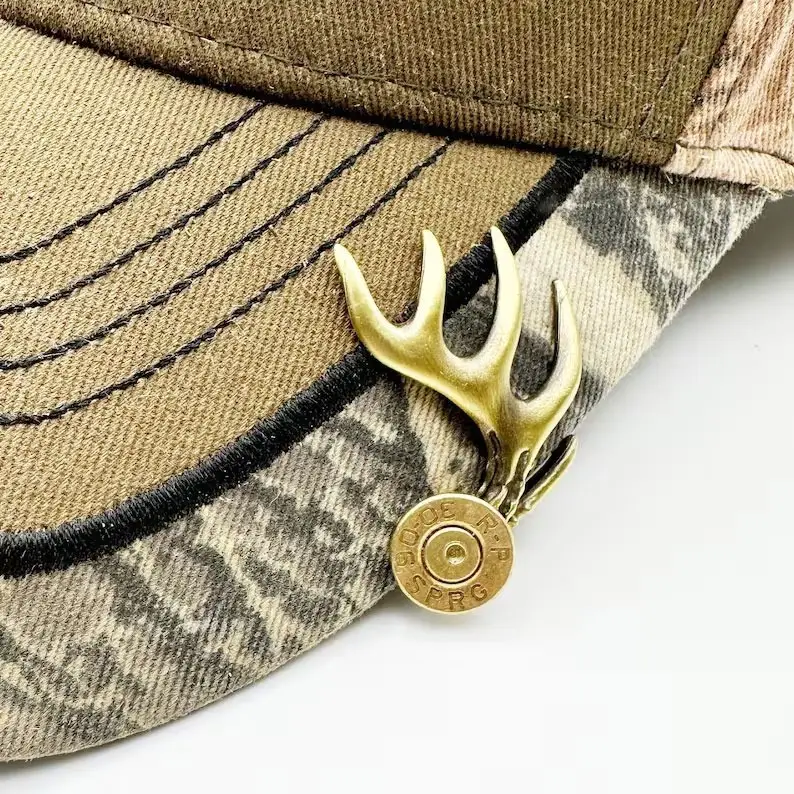Antlers Hat Clip Gift For Hunters