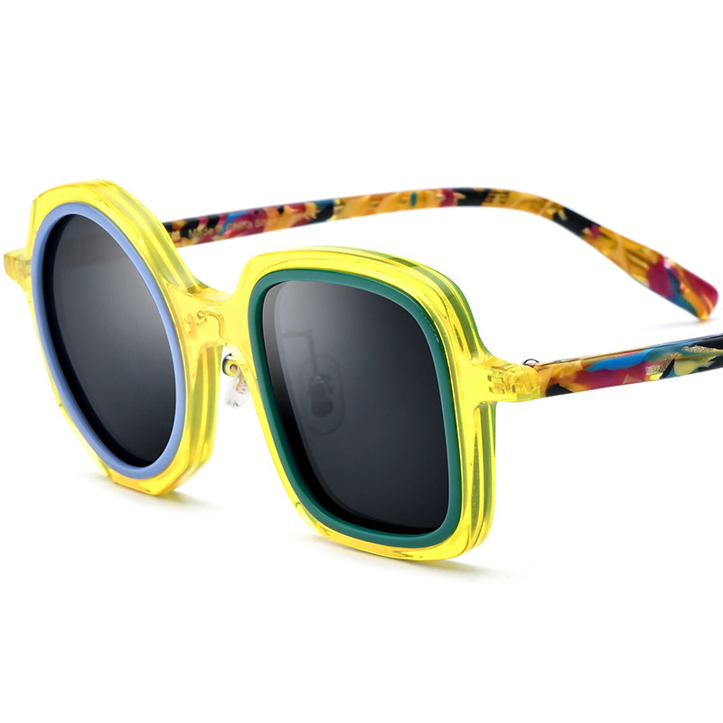 Casual Fashion Women's Board Irregular Sunglasses - Image 3