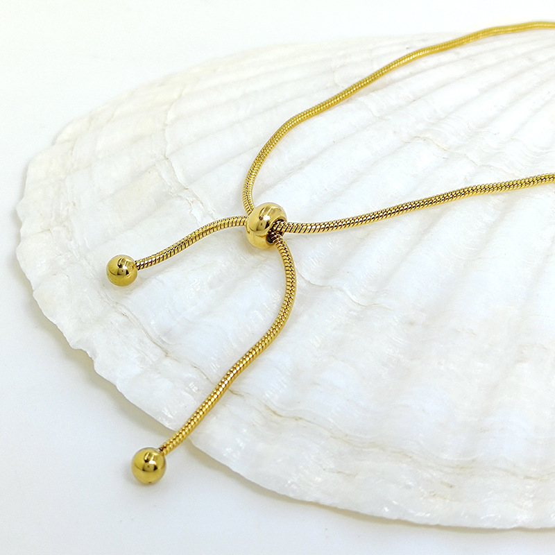 Retro Minority Pull-out Adjustable Necklace