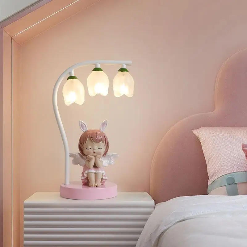Children's Room Table Lamp Bedroom Cute Creative