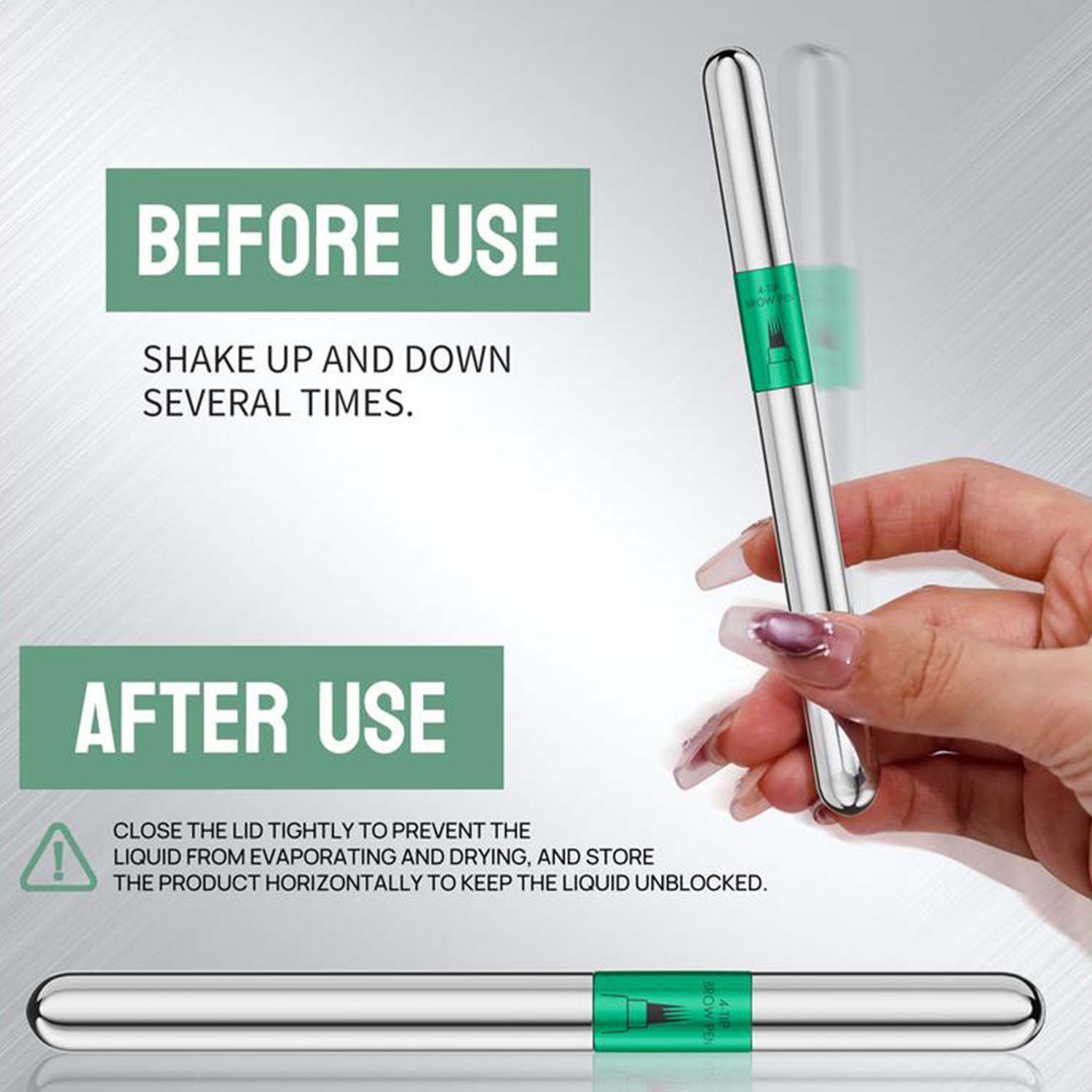 Four-claw Smudge-proof Wild Eyebrow Pencil