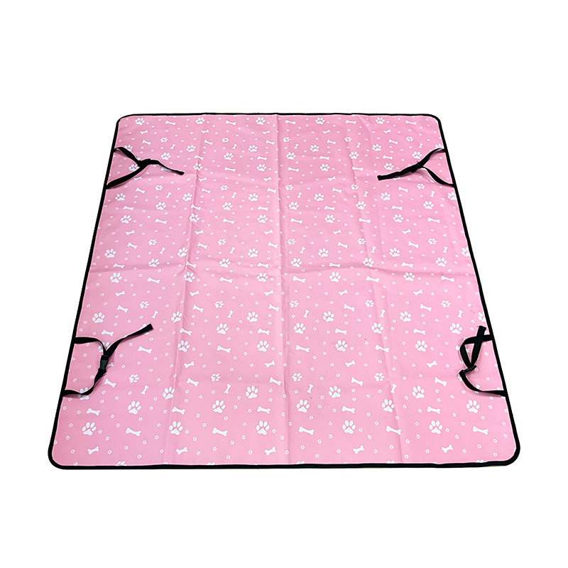 Pink Dog Bone Printed Back Row