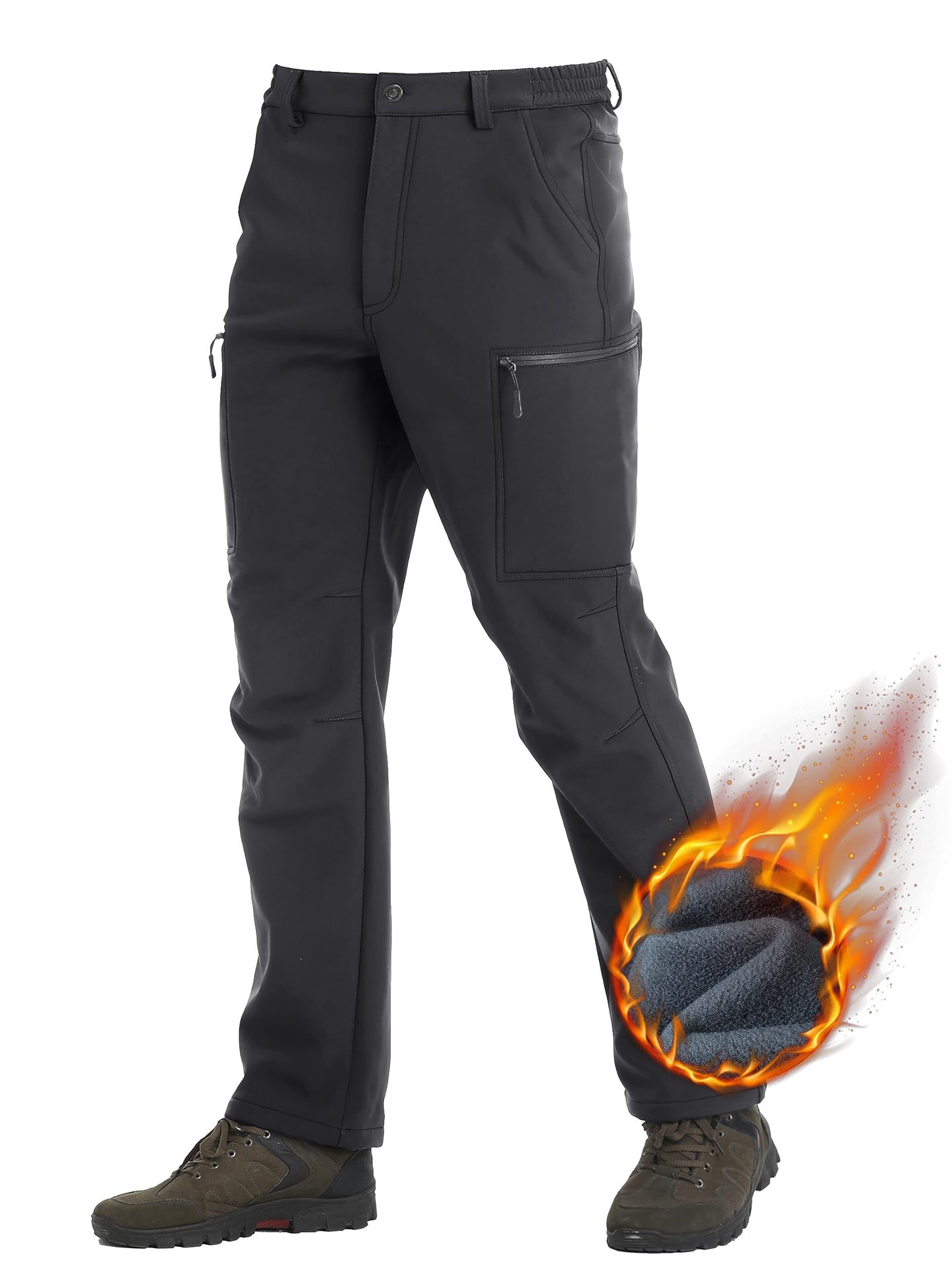 Straight-leg Outdoor Hiking Pants Designed For Larger Sizes