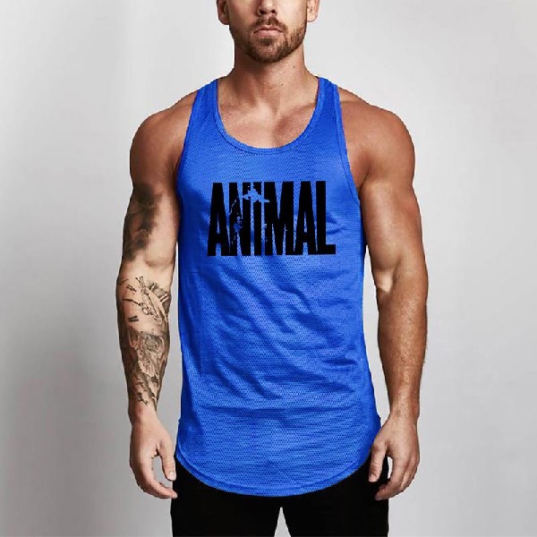 Title 9, Fitness Heren Shirt Slim Fit Vests Mesh Singlet...