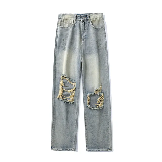Fashion Personality Retro Jeans For Women Nostalgic Regular Xl - Shop at LoveMi