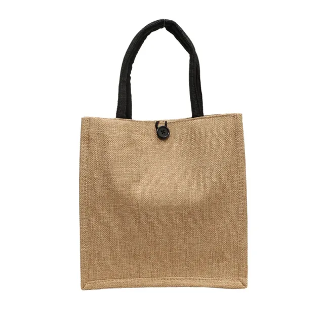 Canvas Bag Female Capacity Linen Handbag No Image Small - Shop at LoveMi