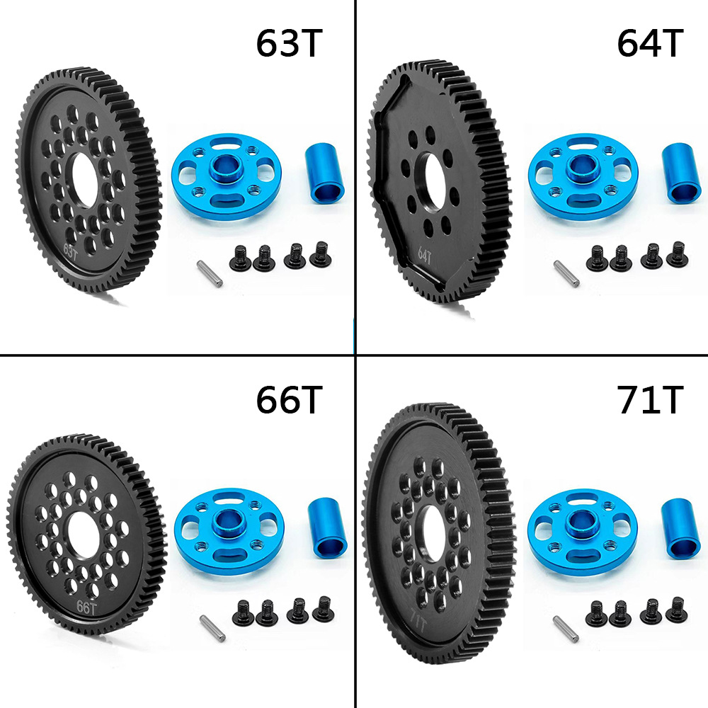 Title 3, TAMIYA TT-02 High Speed Metal Big Tooth Suit 63...