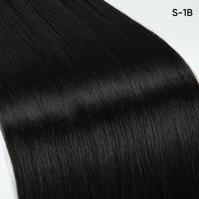 Wig Natural Ponytail Synthetic False Braids Winding Type S1B Style - Shop at LoveMi