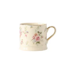 European Entry Lux Good-looking Retro Domestic Gold Painting Ceramic Cup - Phnom Penh Floral - View 1