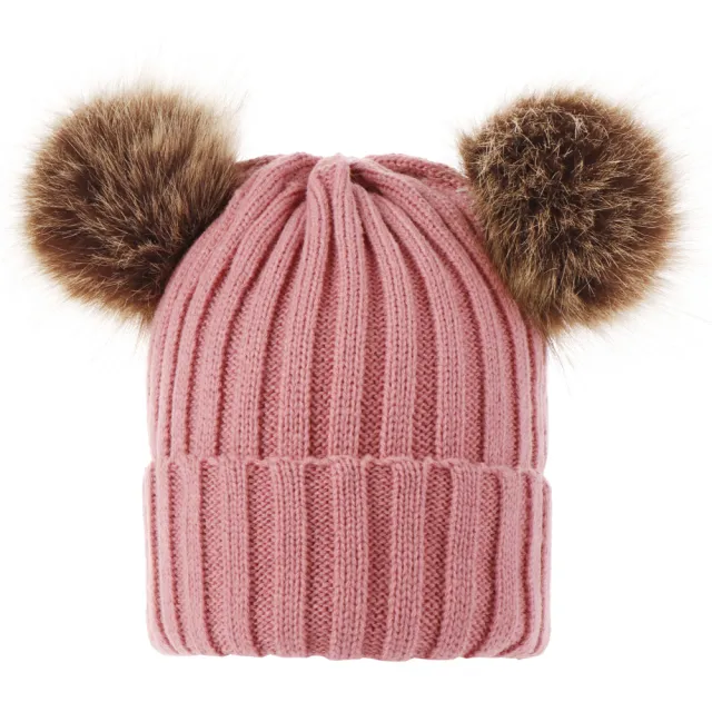 Baby Keep Baby Warm Earmuffs Hat Pink Color - Shop at LoveMi