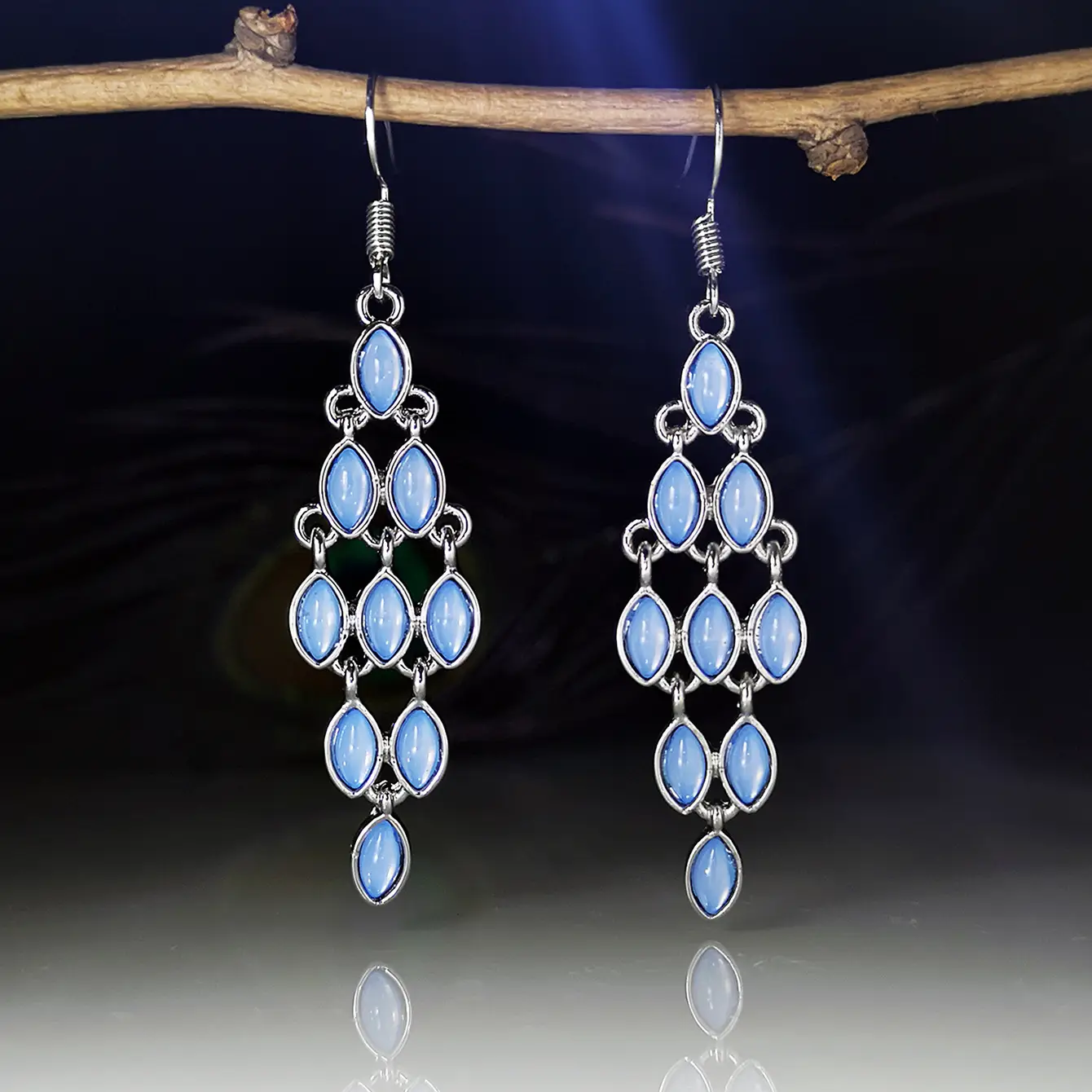 Fashion Korean Long Fringe Earrings