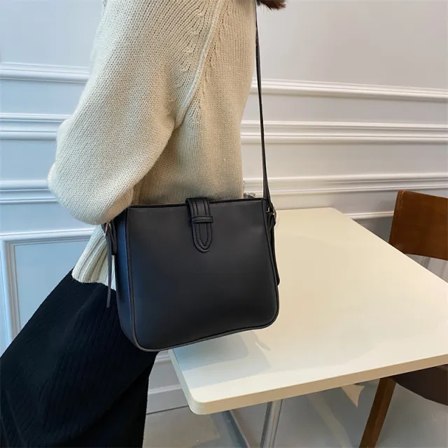 Women's All match Shoulder Messenger Bag Black - Shop at LoveMi