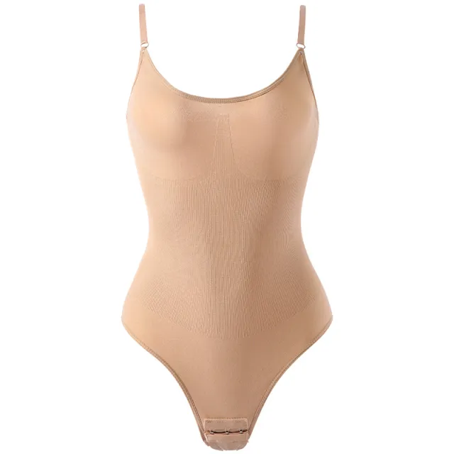 Women's Corset Body Shaping Belly And Waist Shaping Corset Chest Support Hip Lifting Triangle Jumpsuit Skin Color Xxl - Shop at LoveMi
