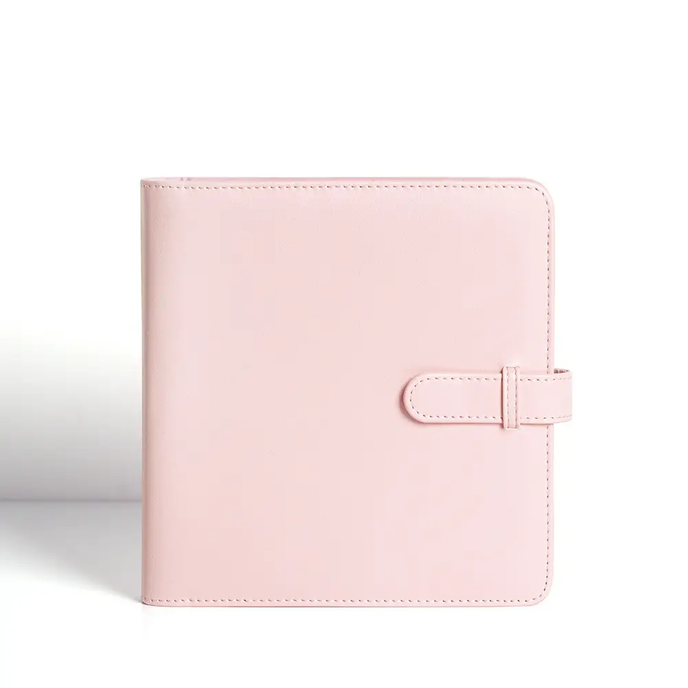Solid-color PU Photo Album With 288 Square Photo Slots