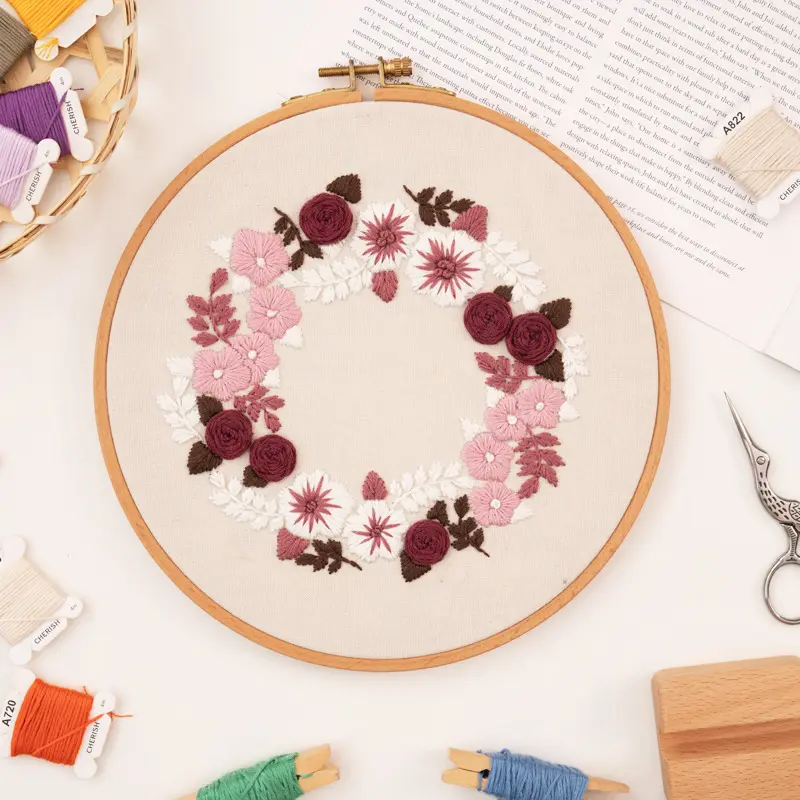 Creative 3D Embroidery Diy Material Pack