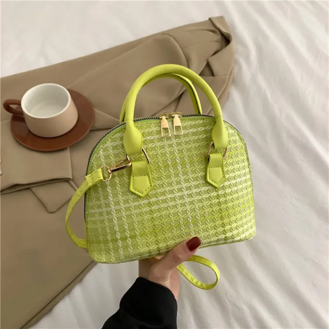 Fashionable Simple New Western Style Shoulder Messenger Bag Green - Shop at LoveMi