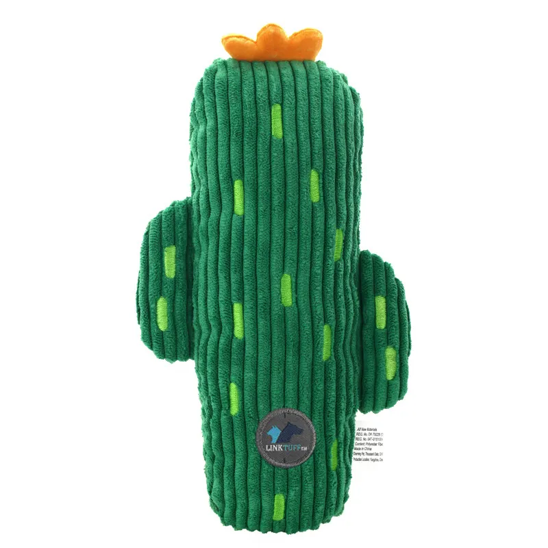 Pet Dog Bite-resistant Molar Plush Toy - Cactus