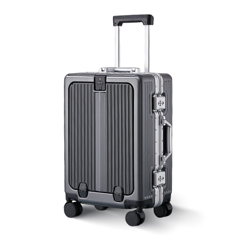 Solid-color Multi-functional Boarding Suitcasetravel Suitcase