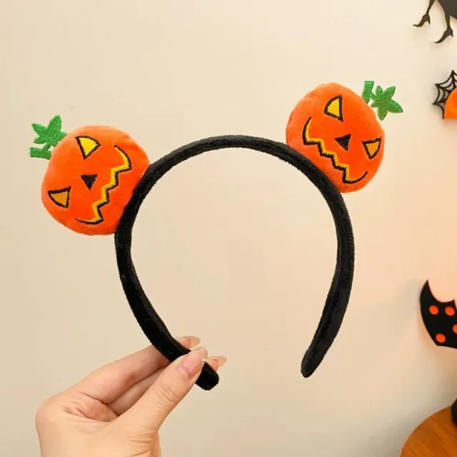 Halloween Headdress Pumpkin Doll Hair Band Cute 1 Pumpkin - Shop at LoveMi