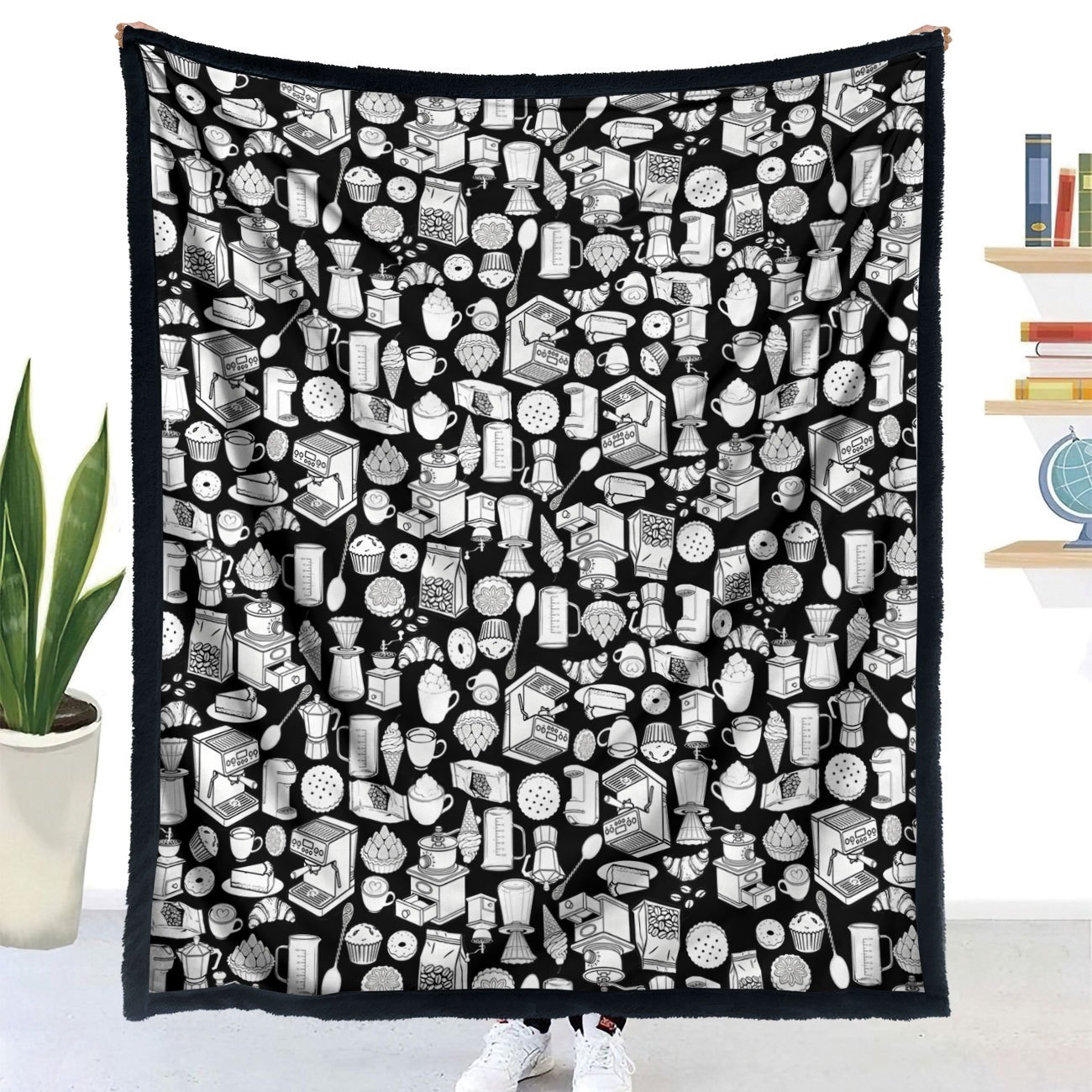 Polyester Throw Blanket with Brush, picture 11 of 12