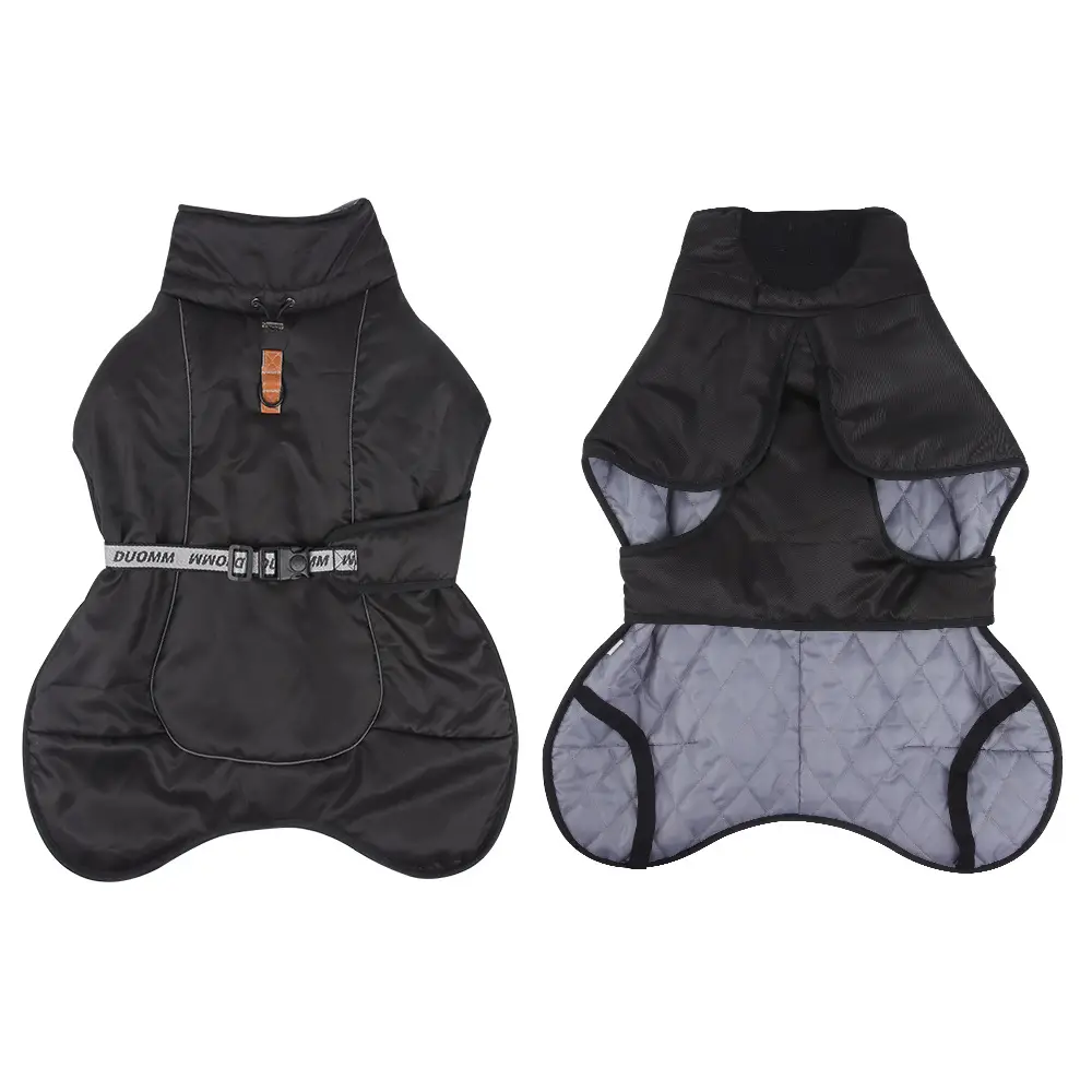 Dog Clothes Autumn Large Dog Cloak Thickened Warm Pet Clothes