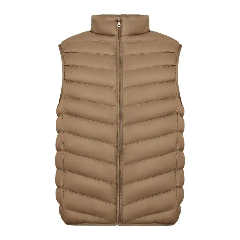 Men's Stand Collar Vest Thin