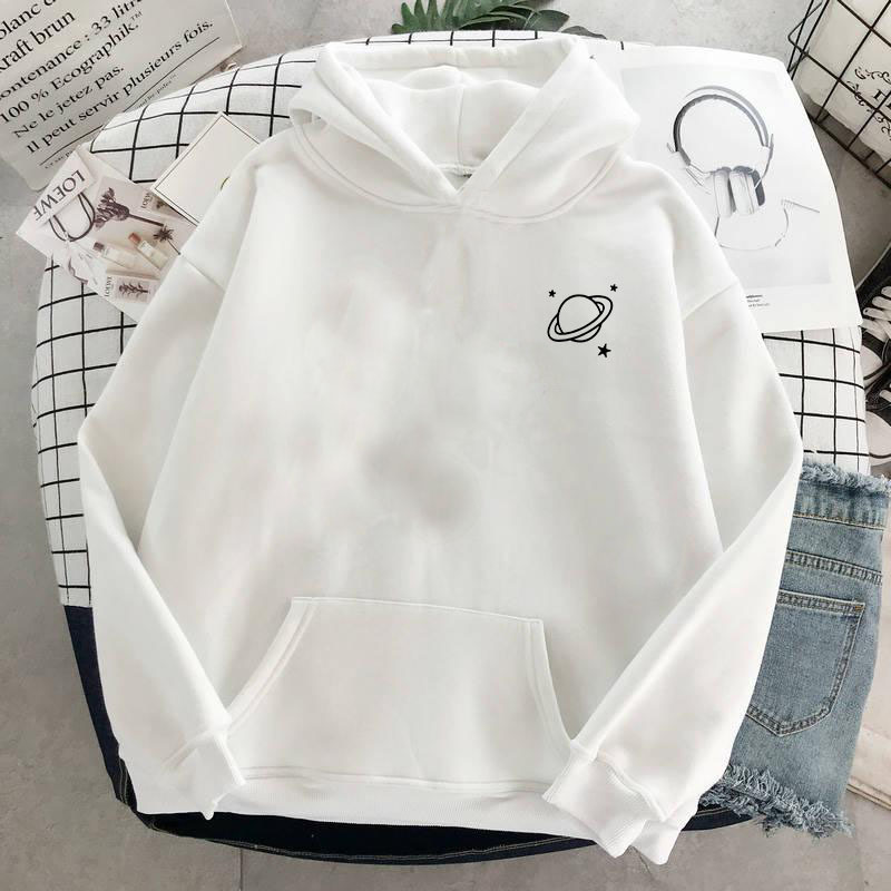 Fleece-lined Hoodie Sweater Autumn Winter Coat Plus Size