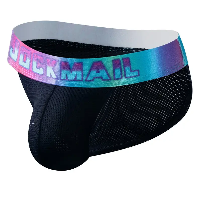 Men's Mesh Breathable Sports Triangle High Fork Underwear