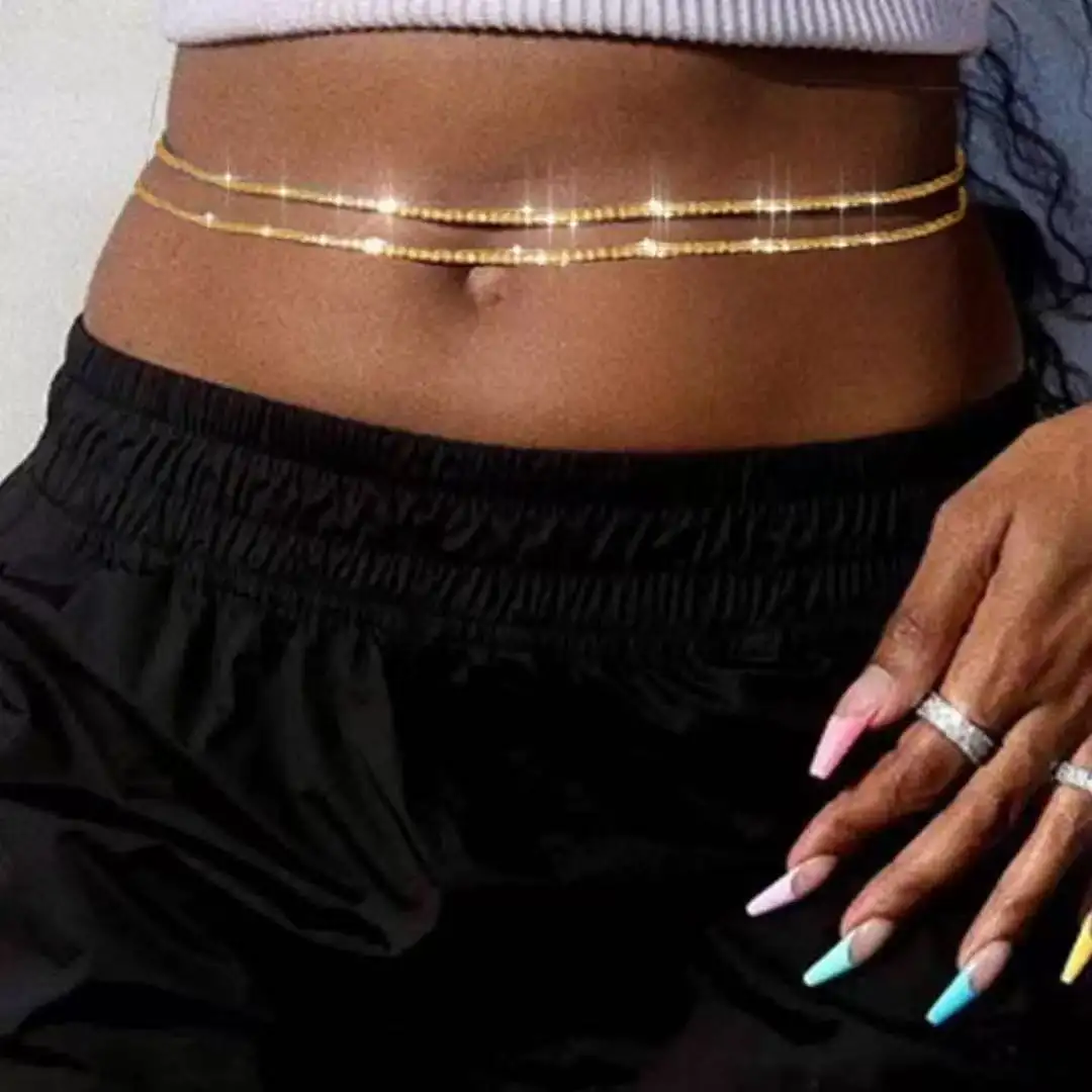 Beach Double-layer Waist Chain