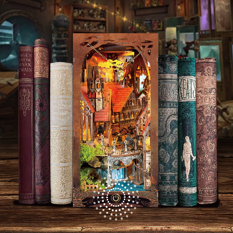 Christmas Gift Phantom Ring Spirit Valley Bookend DIY Handmade