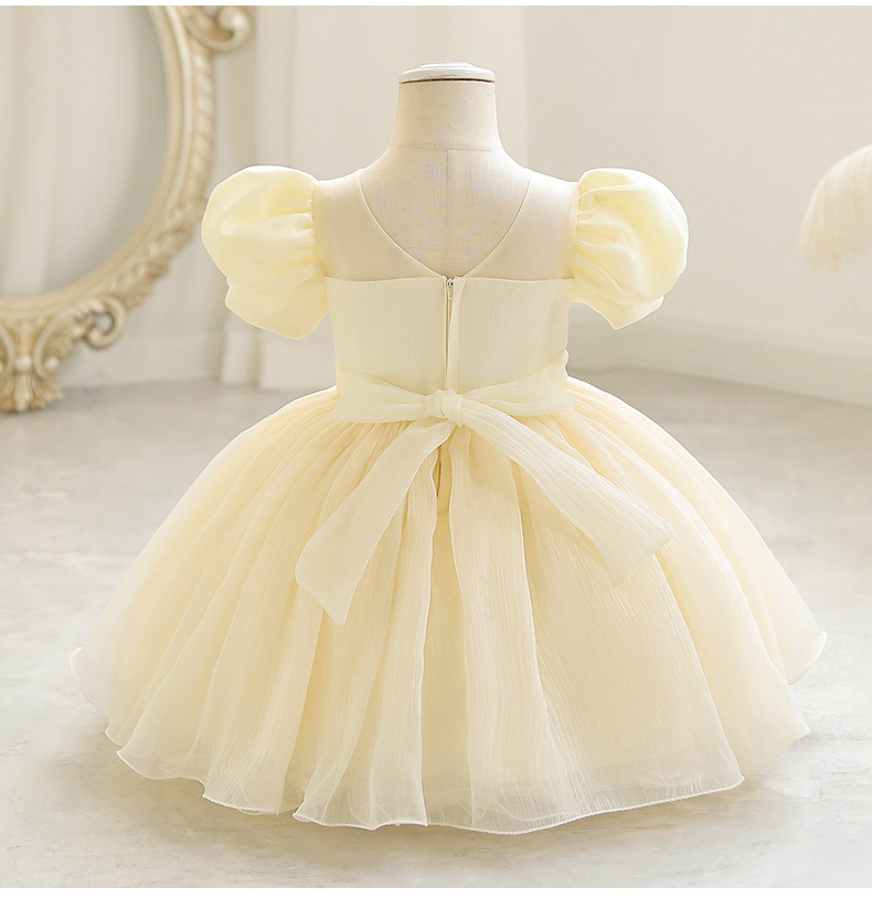 Princess Performance Dress Children Full-year Dress
