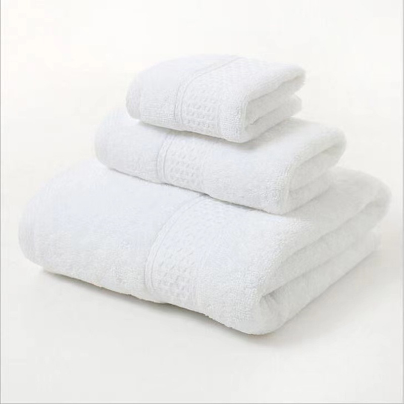 6-Piece Thick Absorbent Pure Cotton Towel Set