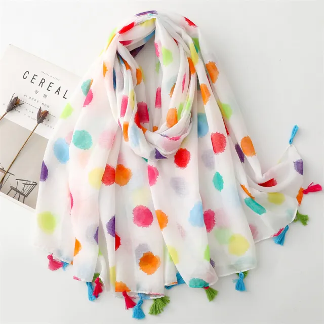 Creative Cotton And Linen Scarf Sl2401013 - Shop at LoveMi
