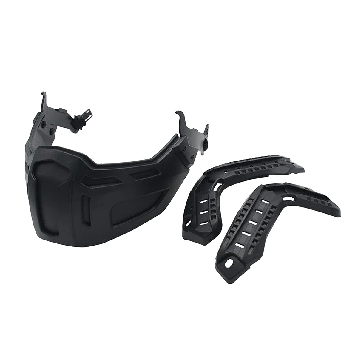 Tactical Helmet Half Face Mask Outdoor Tactics Folding