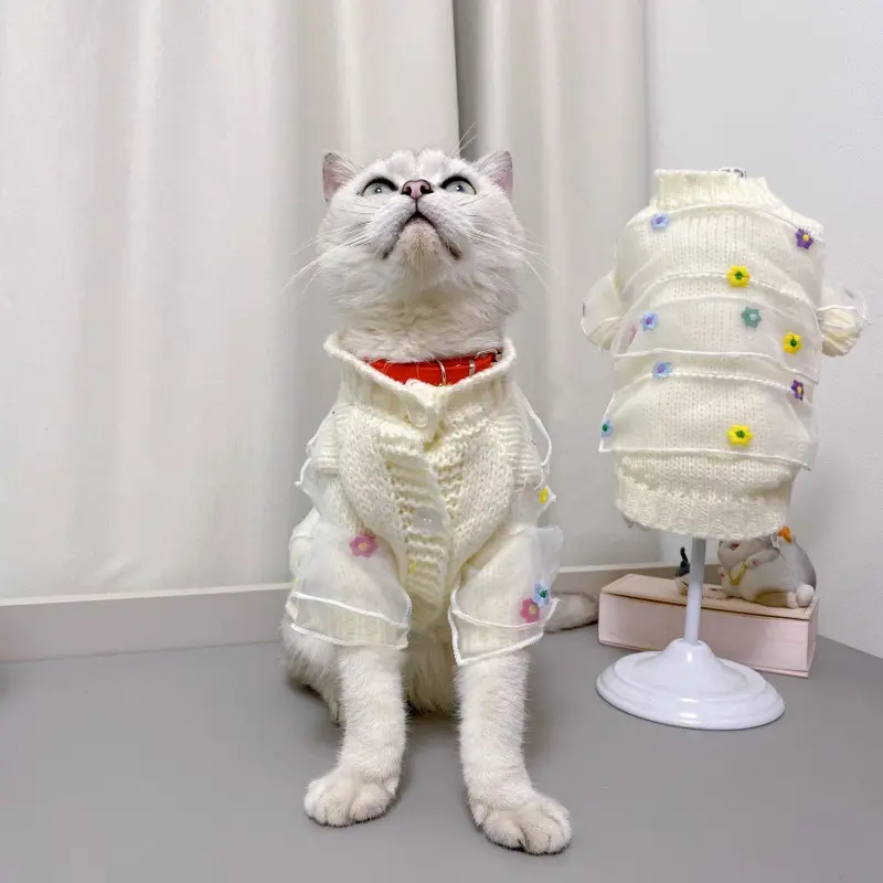 Pet Sweaters For Bichon Frise French Bulldog
