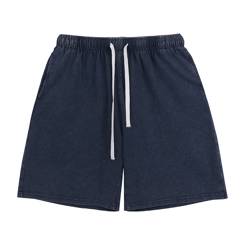 High-street EuropeanAmerican-size Five-point Pants 4