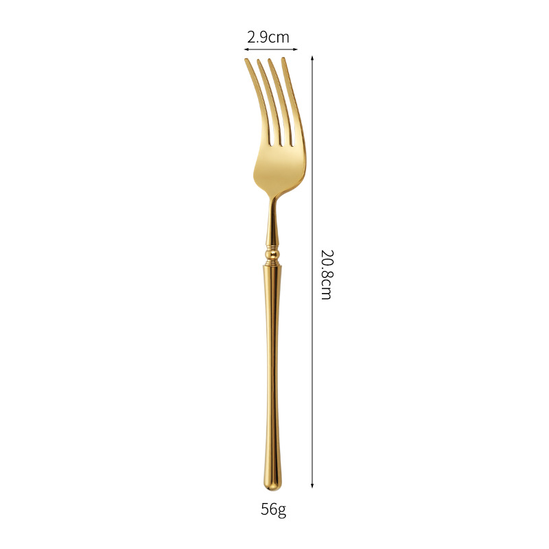 Bright Gold Fork