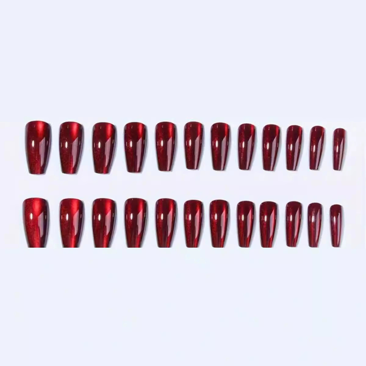 Wearable Nail Sticker 30 Pieces Cat Eye Length T 5