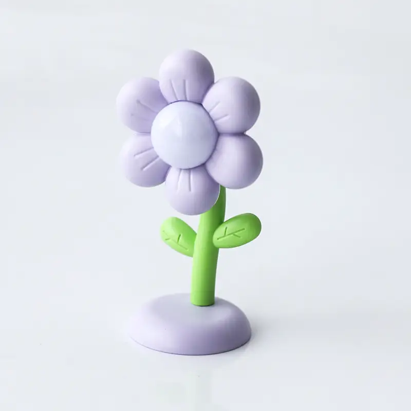 Creative Mini Magnetic Small Night Lamp Flowers Home Decor