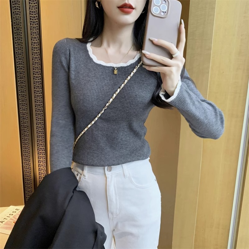 Slim Fit Inner Wear Warm All-matching Sweater