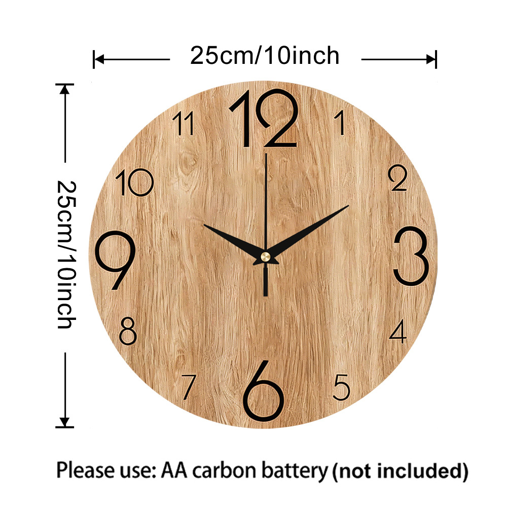 Wooden Wall Clock, picture 2 of 3