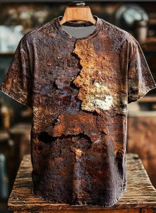 3D Digital Print Fashion Streetwear Short-Sleeve T-Shirt