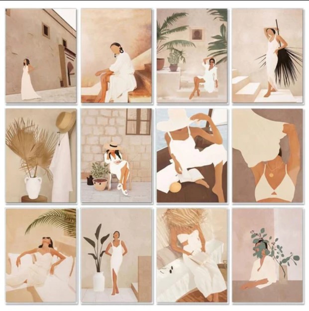 Fashion Hand-painted Color Filling Diy Digital Oil Painting - 5